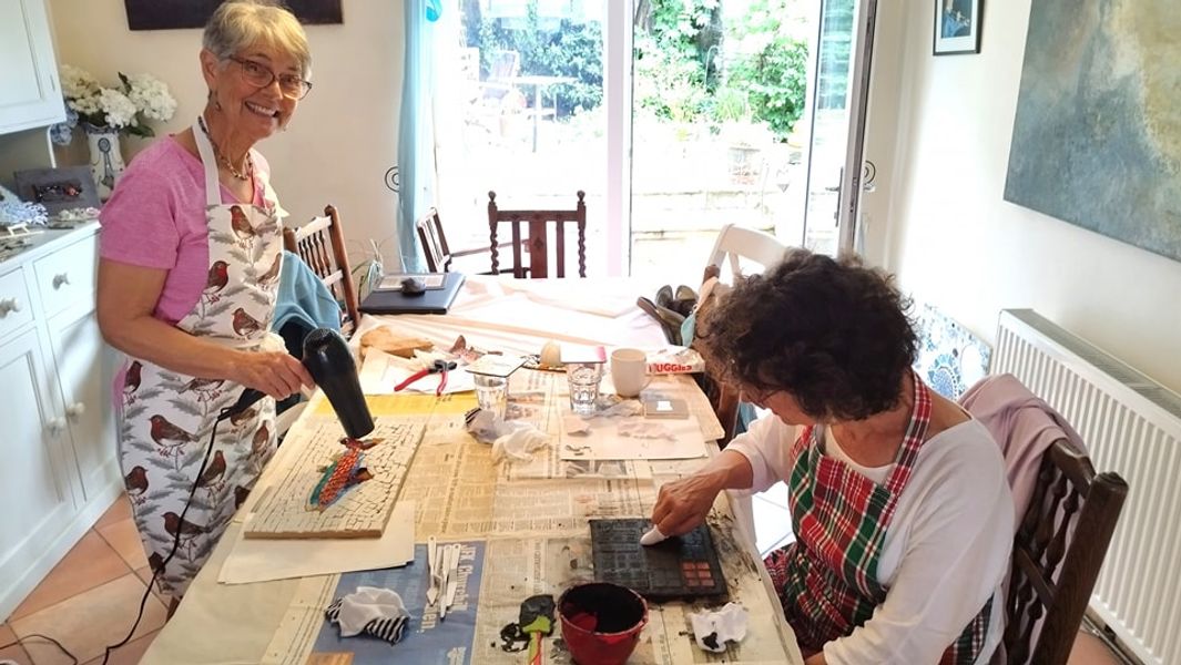 Mosaic Making in Lechlade