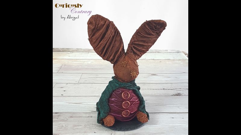 Garden Hare by Curiously Contrary