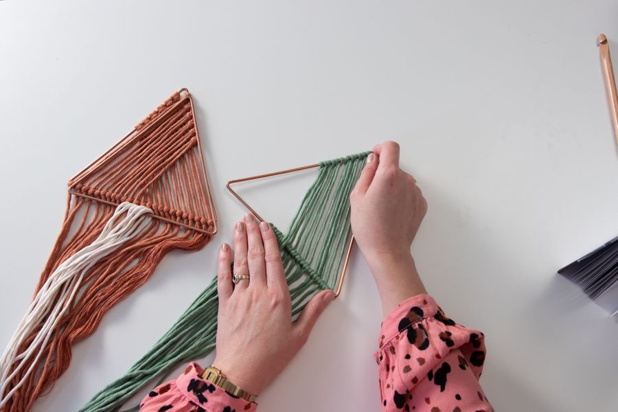 Learn to make a wall hanging