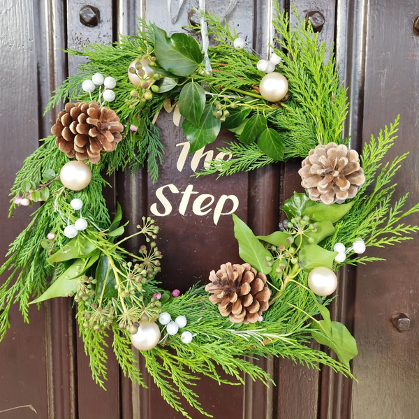 Make a door wreath