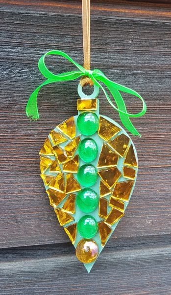 Make your own mosaic decorations using glass and upcycled sea-washed glass and china at The Arienas Collective in Edinburgh City Centre