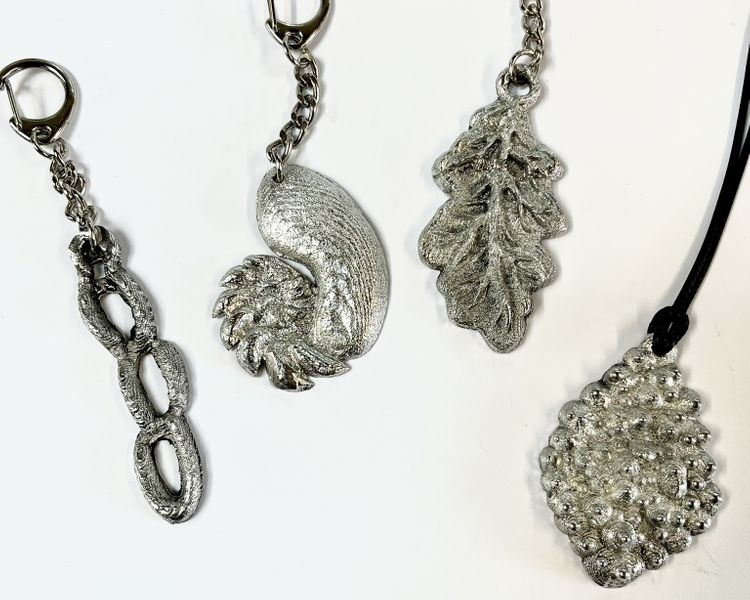 Pewter Keyrings and Pendants