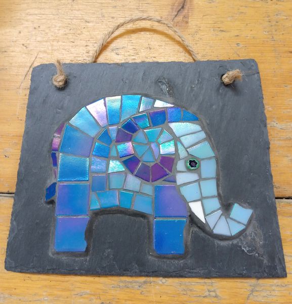 Blue elephant 