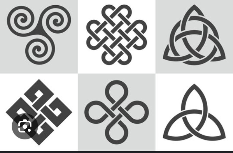 Celtic knotwork design examples