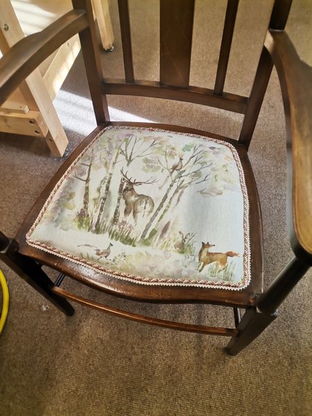 Fixed Seat Dining Chair