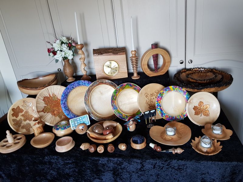 A selection of what is achievable for the woodturner