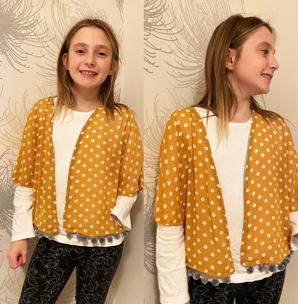 Sew and Make a Kimono Jacket  (Ages 10-16 years)