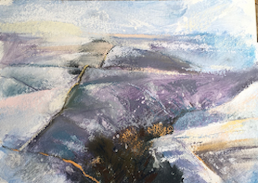 Paint in the Landscape at Cowshed Creative in the Lake District