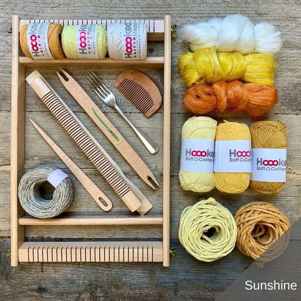 Sunshine frame weaving starter kit