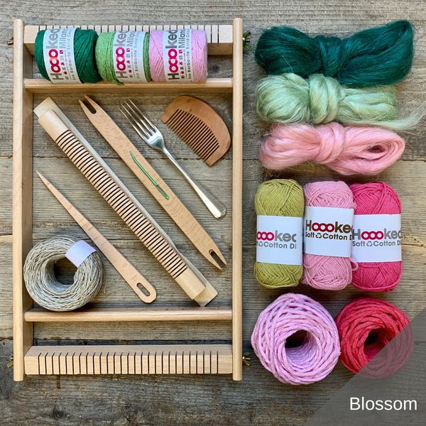 Blossom frame weaving starter kit