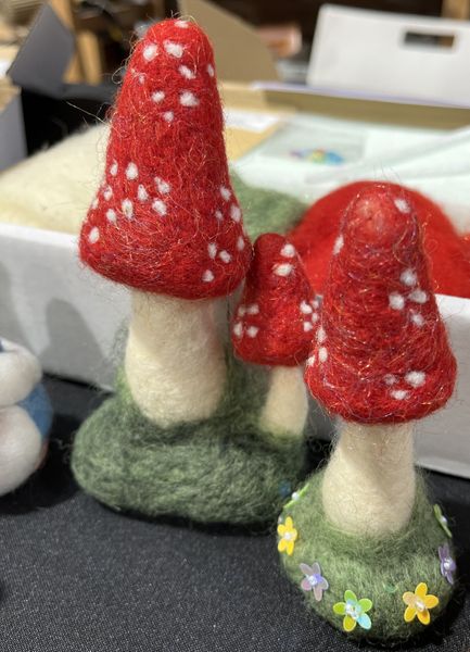 Make at least two sweet Toadstools