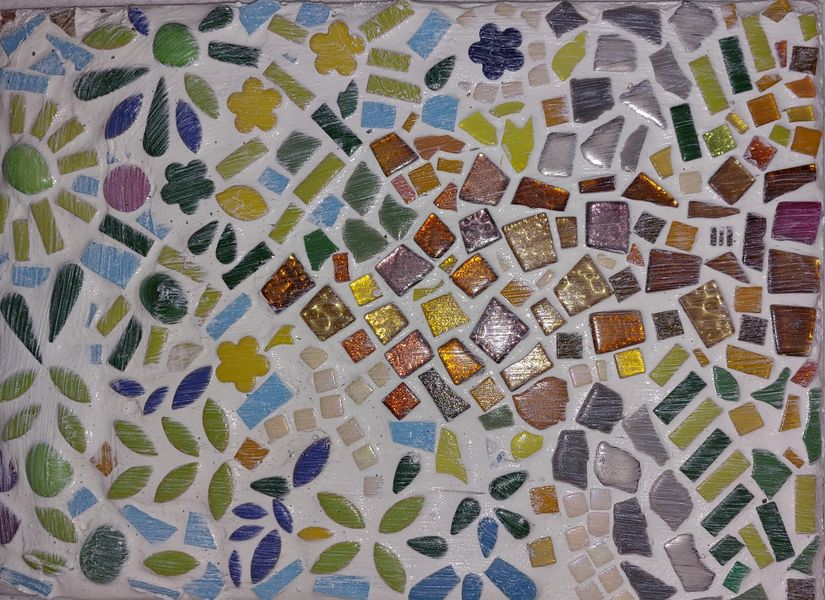 Finished mosaic.