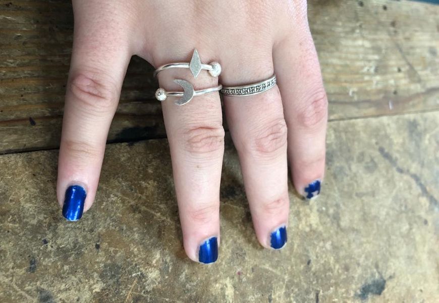 Make a silver ring with Rebecca Ilett