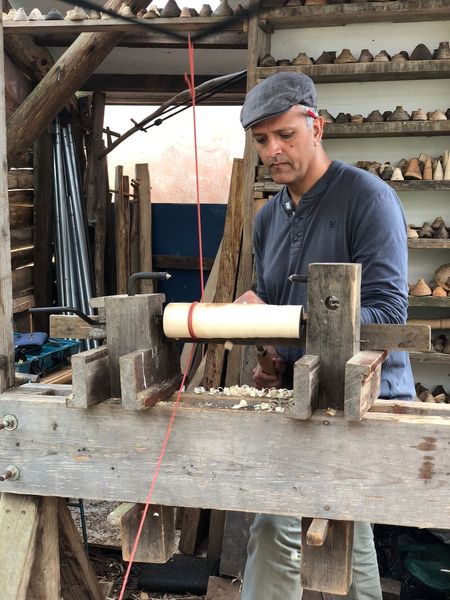 Spindle turning