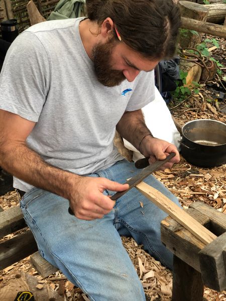 Making wedges out of oak