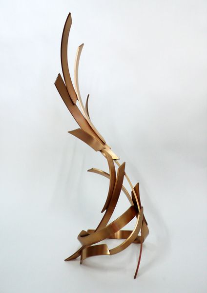 Philip's work - Bronze sculpture cold formed and welded