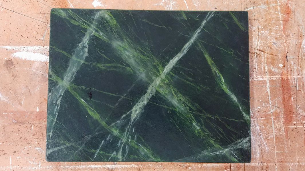 Advanced faux marble paint effect sample board