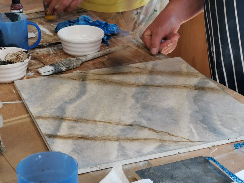 Marbling workshop